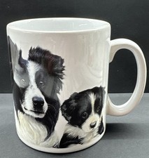 Otter House Dog Mug. Border