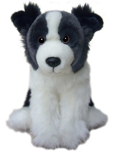 Border collie puppy plush soft - plush,
