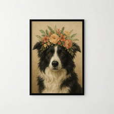 A4 Dog Portrait Print Border