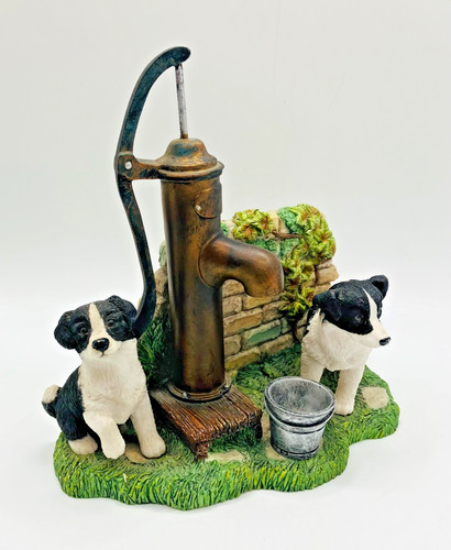 Vintage 1998 two border collie - two,